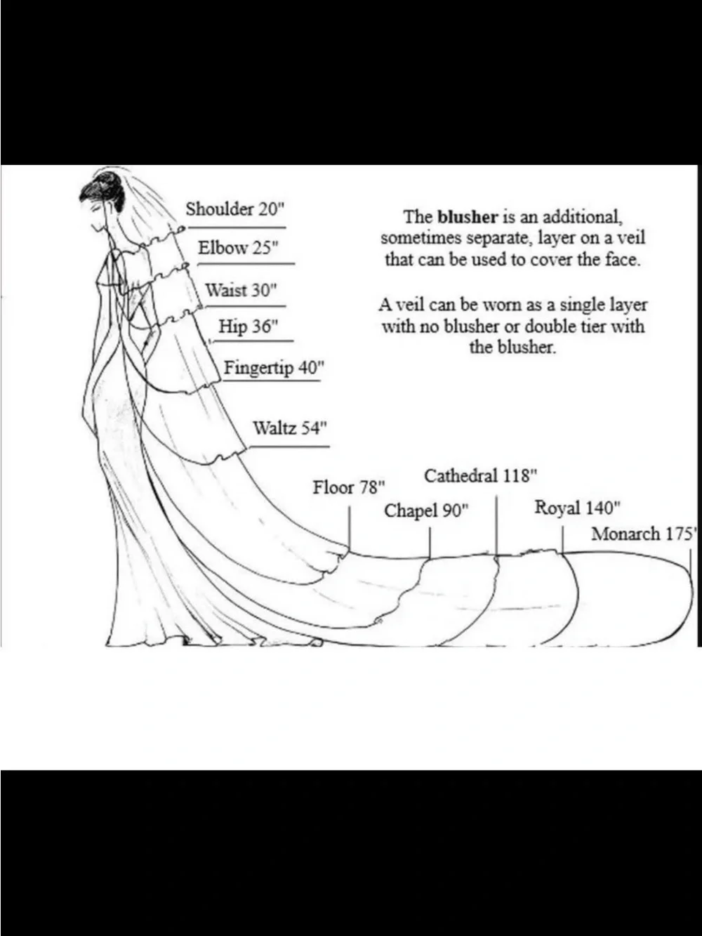 Sheer White Bridal Veil with Ribbon Edge